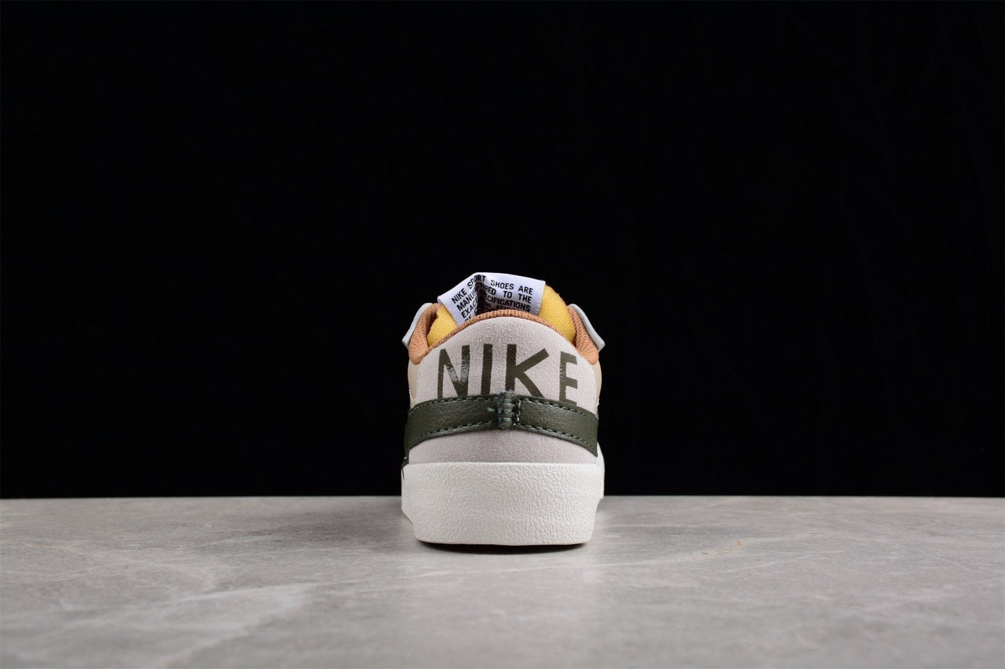 Fabrika Supply Blazer Low ’77 Beige / Olive Green | sapatilhas Sole Rua