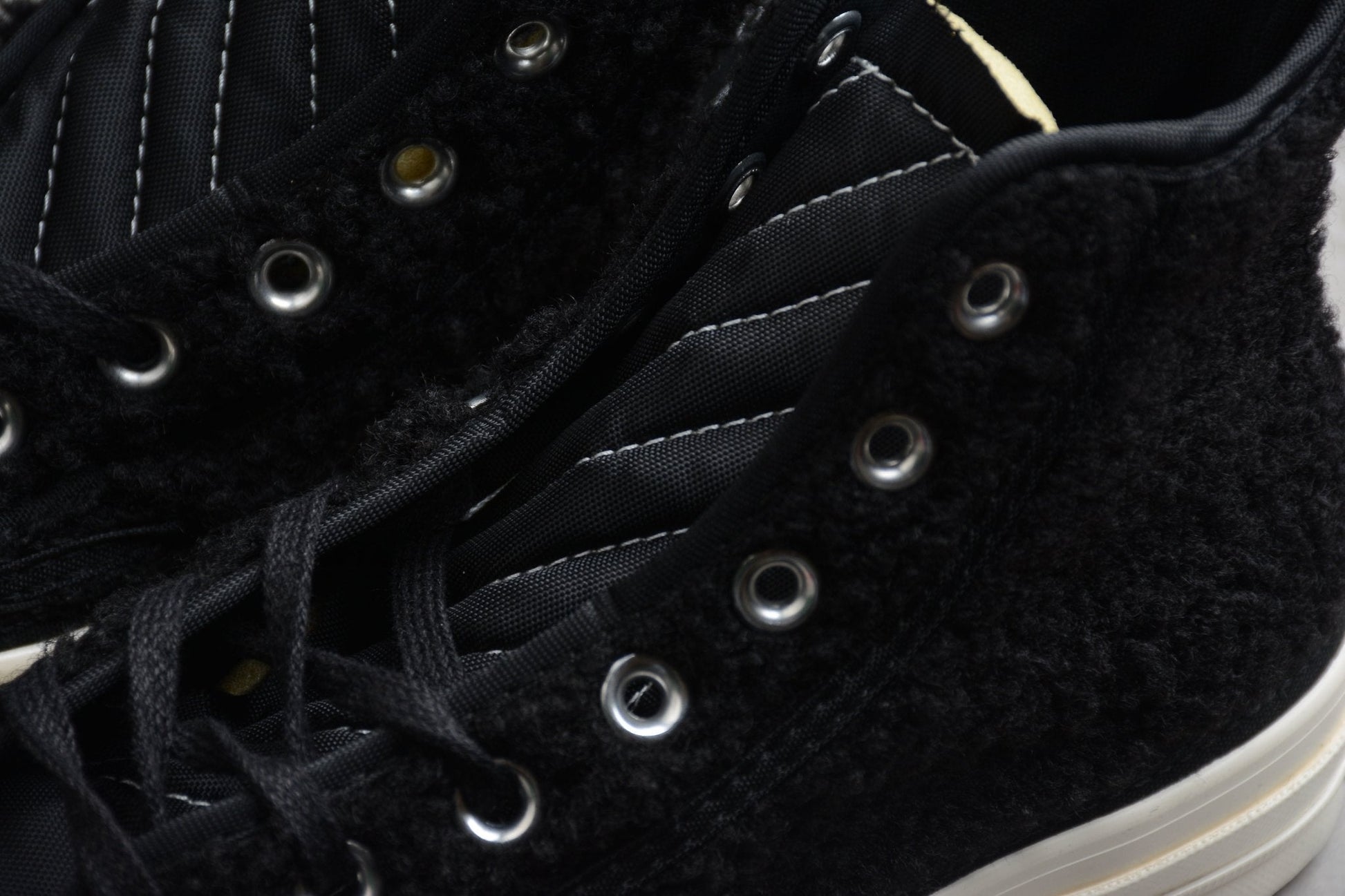 Fabrika Supply Chuck 70 HI Sherpa Black / White / Egret | sapatilhas Sole Rua