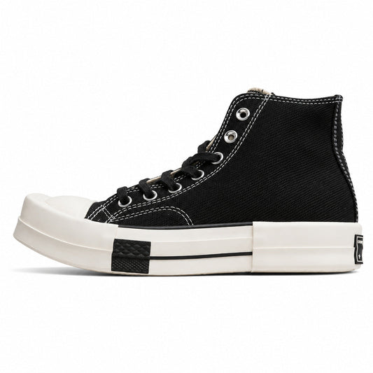 Chuck 70 Plus HI Negro / Blanco