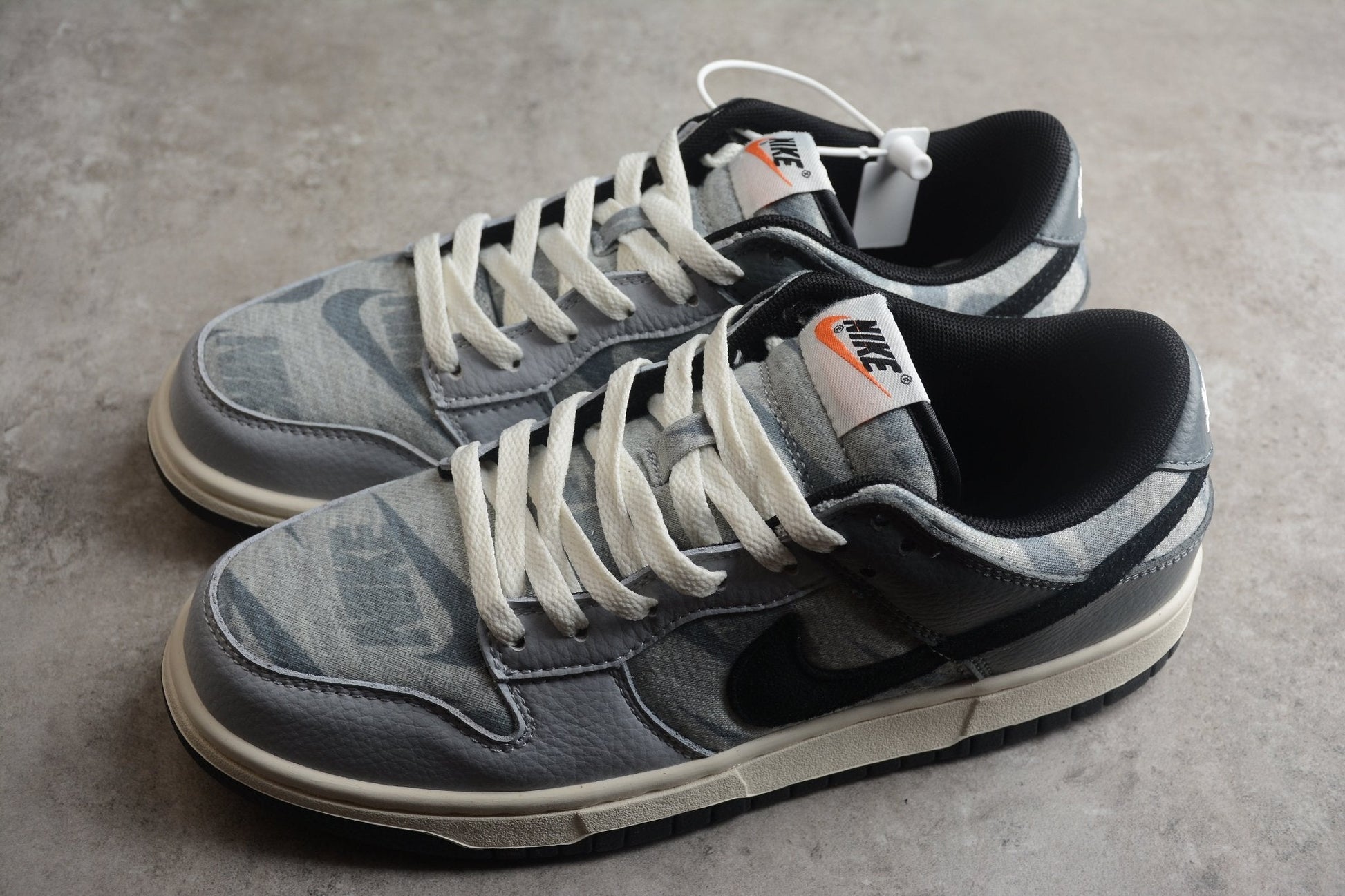 Essenza Rosa Dunk Low Grey / Off Noir | sapatilhas Sole Rua