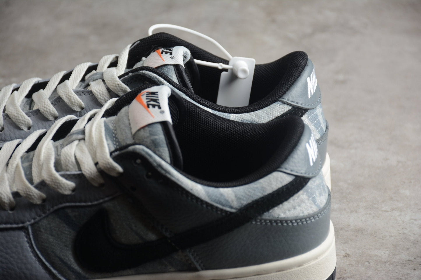 Essenza Rosa Dunk Low Grey / Off Noir | sapatilhas Sole Rua