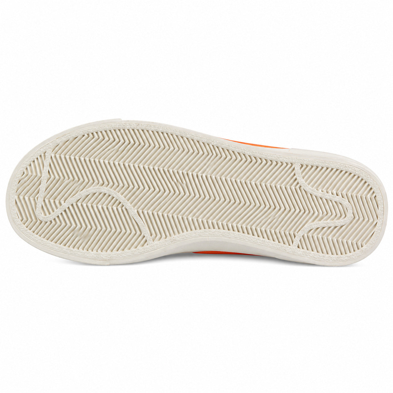 Nike Blazer Low 77 blanco naranja detalle suela