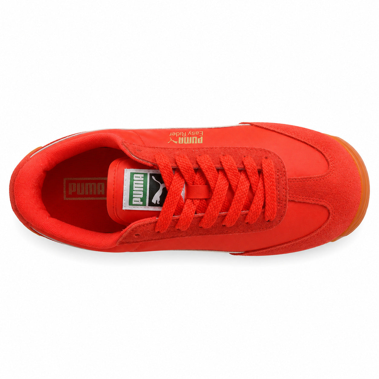 Puma Easy Rider Vintage rojo blanco vista superior
